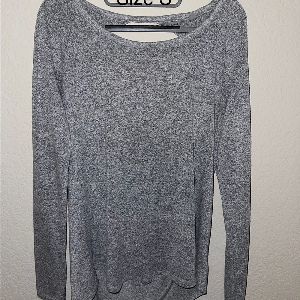Athleta Cowel Open-Backed Sweater